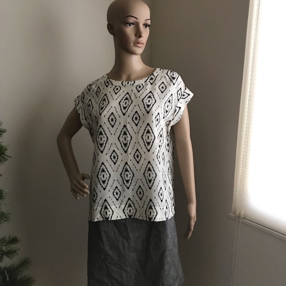 Theory silk shirt